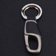 thumbnail image 4 of unbranded Llavero Metálico Negro Con Cuero Fino Resistente A Rayones Masculino Y Para Llaves, 4 of 7