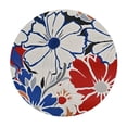 thumbnail image 4 of WYYP Flower Pattern Round Tablecloth 100% Polyester Fiber Table Cloth White, 4 of 8