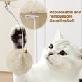 thumbnail image 6 of Yaheetech 23.5″ H Spacious Cat Tree with Large Top Perch, Condo & Scratching Posts, Beige, 6 of 10