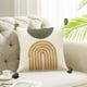 thumbnail image 5 of Xihbxyly Juego de Fundas de Almohada Románticas, Exquisito Diseño de Borlas Bordadas, Material de Dacrón Suave y Cómodo, Decoración Acogedora para La Sala de Estar, Estilo Elegante para El Hogar, Tam, 5 of 6