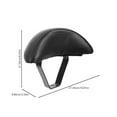 thumbnail image 2 of OULII Bike Rear Backrest Passenger Support Bicycle Backrest Black 1Pcs, 2 of 8