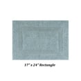 thumbnail image 4 of Better Trends Premium 2 Piece Bathroom Rug Set 100% Cotton, Extra Soft Tufted Bath Mat, Water Absorbent & Reversible Mat, Blue Lux Collection, 4 of 6