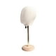 thumbnail image 1 of Soporte de Exhibición de Sombrero Modelo de Cabeza de Maniquí con Base de Madera para Principiantes de Uso Doméstico, 1 of 9