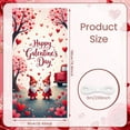 thumbnail image 2 of Heart-shaped Balloons Ladies Celebration Banner Red Gift Boxes Women's Party Display Lipstick Decor Pink Theme Girls' Gathering Backdrop for Women's Party Ladies' Gathering Girls' Night, 2 of 9