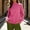 Pink, variant on Women's Turtleneck Sweaters Trendy Chunky Knit Pullover Shirts Long Sleeve Loose Fit Jumper Fall Winter Layering Tops