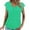 Green, variant on YOTMKGDO Summer Outfits for Women, Womens Short Sleeve Tops, Womens Tops Dressy Casual Shirred V Neck T Shirts Ruffle Sleeve Tops Summer Fashion T Shirt, Plain T Shirts for Women, L