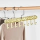 thumbnail image 2 of Tie Rack Tank Top Hook Belt Rack Space Saving Bra Hanger Rack Belt Hanger Organizer for Closet Dorm Wardrobe Belt, 2 of 5