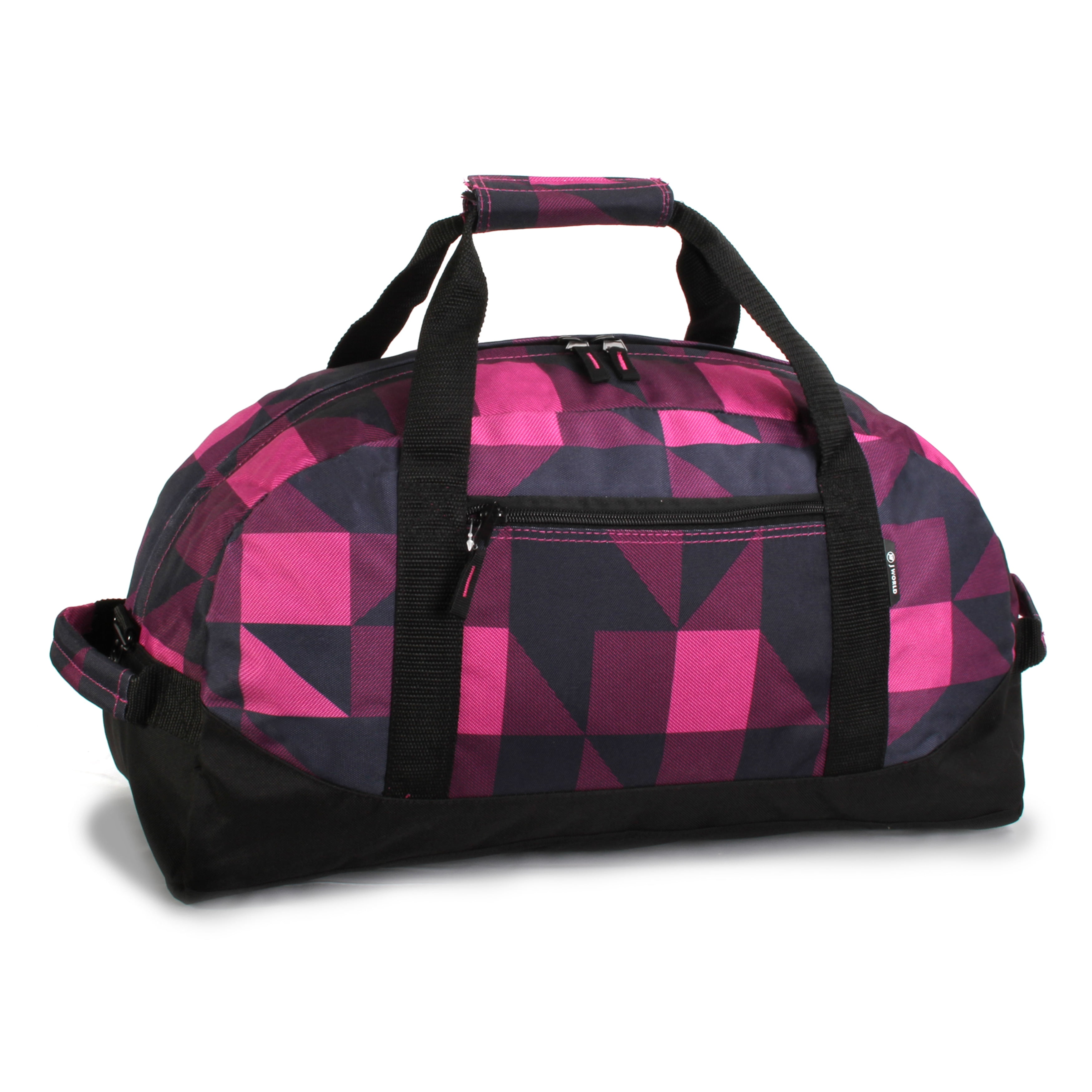 J World Block Pink Lawrence 30-inch Sport Duffel Bag - Walmart.com 