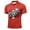 Red, variant on 2026 Soccer Cup Jersey for Men, Polo Collar Short Sleeve Country Name & Ball Graphic Top - Breathable Fan Shirt for Match Day & Casual Wear Black L