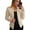 Apricot, variant on utcoco Women's Business Casual Long Sleeve Blazer Jackets Open Front Slim Work Office Blazers