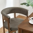 thumbnail image 5 of Clea Set Of 2 Curved Upholstered Dining Chairs, 5 of 10