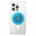 thumbnail image 5 of PopSockets PopGrip pour MagSafe Rond avec Anneau Adaptateur Translucent Electric Bleu, 5 of 5