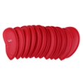 thumbnail image 4 of 12 piezas Deluxe PU cuero Golf Club Headcover hierro cabeza protección Cubierta regalo rojo Cola Cubierta de la cabeza del hierro del golf, 4 of 8