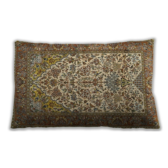 Ahgly Company Outdoor Rectangular Traditional Lumbar Throw Pillow, 13 inch by 19 inch