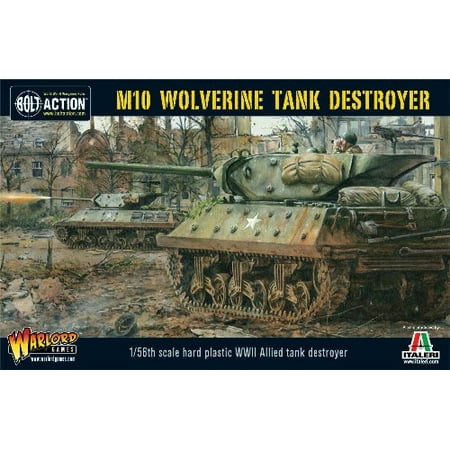 - 28mm Bolt Action: WWII M10 Wolverine Allied Tank Destroyer (Plastic)