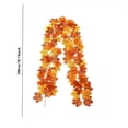 thumbnail image 4 of Fall Garland Artificial Maple Leaf Hanging Decor Fall Decor with 36 Leaves for Mantel Staircase Door Autumn Thanksgiving Harvest Gift Idea 78.74 Inch, 4 of 8