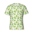 thumbnail image 3 of Naloa Kawaii Avocado Men's T-Shirt Sport T-shirt Men's Basic Tee Casual Men's Shirt, Round Neck, Short Sleeves - Medium, 3 of 5
