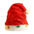 thumbnail image 2 of Christmas Hat, Singing, Dancing Hat with Music, Festive Holiday Hat for Celebrations, Hat for Family Gatherings, Christmas Accessories for Parties,Red, 2 of 7