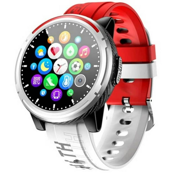 Reloj Inteligente Fralugio S26 Deportivo HD Rojo Lujo