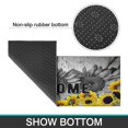 thumbnail image 7 of 2 Piece Grey Sunflower Flowers Rug Kitchen Rug Set, Decor Kitchen Rugs, Absorbent Non-Slip Washable Floor Mats, Home Indoor Runner Rugs 17"x47"+17"x30", 7 of 7