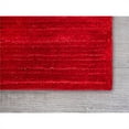 thumbnail image 2 of Global Furniture USA Luna Solid Color Red 8x10 Rug, 2 of 3