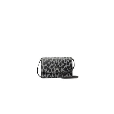 Kate Spade Perry Leather Crossbody Gray multi