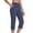 *1-Navy, variant on VBVC Women's Straight Leg Capri Yoga Pants,High Waist Pull On Cropped Trousers For Women,Ladies Summer Butt Lift Workout Lounge Trousers with Pockets,Gray,S-2XL