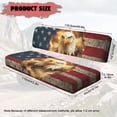 thumbnail image 7 of HUIACONG Eagle Flag UTV Seat Covers Waterproof Comfortable UTV Seat Covers Protector Non-Slip Soft for Kawasaki Mule 3010, 7 of 7