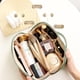 thumbnail image 3 of Bolsa de maquillaje de gran capacidad, tacto de alta gama, estuche de maquillaje portátil, bolsa de almacenamiento y cuidado personal portátil para mujer, 3 of 5