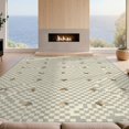 Block Pattern Area Rug Design&I 6'x9' Ultra Soft Area Rug, Checkered Block Patchwork ...