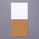 thumbnail image 2 of 28Pcs Self-Adhesive Cork Coasters Eco-Friendly Squares Cork Mats Wooden Cork Backing Sheets, 2 of 3
