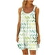 thumbnail image 1 of Vestidos de playa Mujeres Sexy Hawaiano Tropical Impreso Sin mangas Sling Mini Vestido Verano Suelto Cómodo Boho Sundress OAVQHLG3B Store  lin121212, 1 of 5