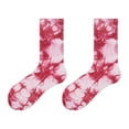 thumbnail image 1 of Calcetines Estampados Novedosos Macarena 5 Colores Rojo Algodón, 1 of 8