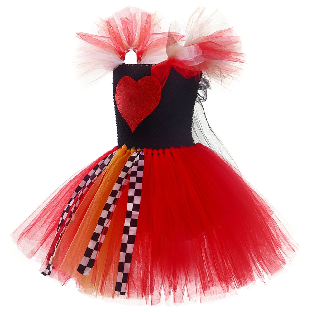 BP Designs Queen of Hearts Costume 99314 - Black and Pink Dance