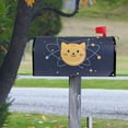 thumbnail image 4 of Yayeee Mailbox Cover Magnetic Standard Size Post Box Cover Wrap Decor, Orange Cat Planet, 4 of 9