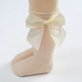 thumbnail image 2 of Baby Girls Knee High Socks Toddler Big Bow Breathable Dress Socks Little Girls Cotton Tube Stockings for Newborn Infant 0-3 Years (1/4/6/10 Pairs), 2 of 7