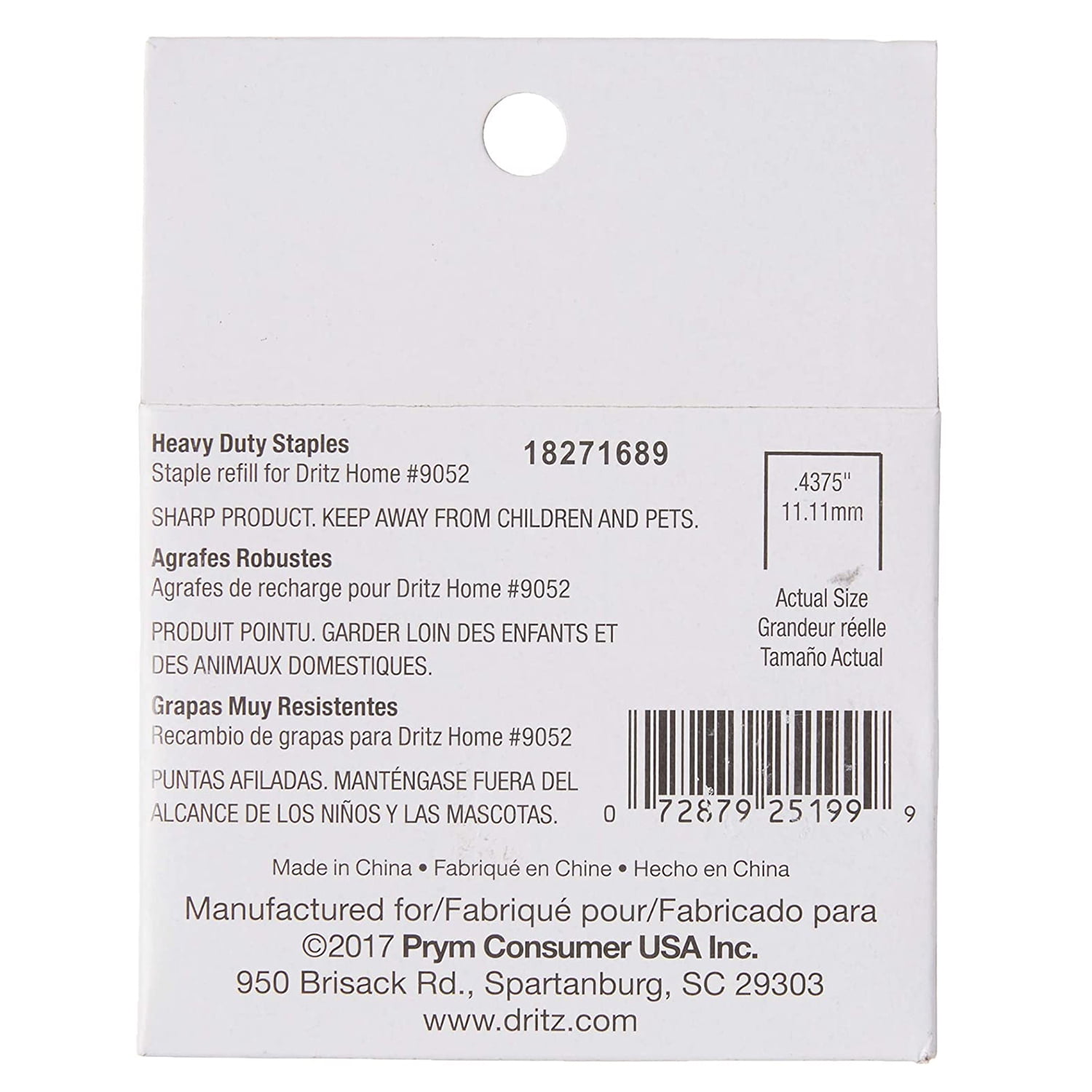 Dritz Home Heavy Duty Staples, 12 Packs: 1,000 ct. (12,000 total)