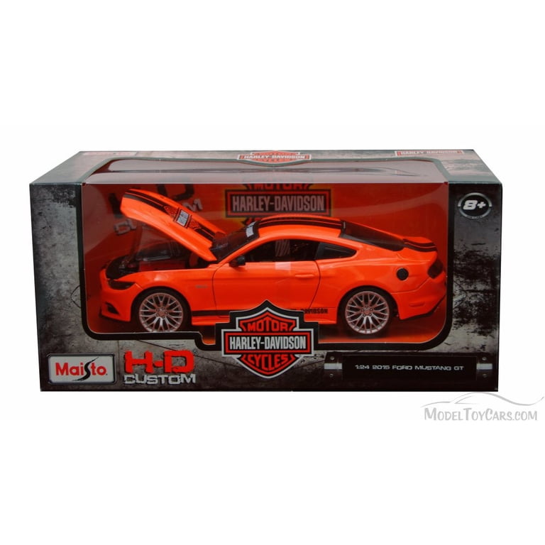Modèle Réduit Maisto Ford Mustang GT 2015 Rouge/noir à L'échelle 1:24 - Neuf