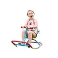 thumbnail image 1 of SLIDEWHIZZER Kids Rocking Chair Seesaw Rider: Safe Home Playground Backyard Equipment, Rocker Single Teeter Totter for Youth Junior Kids. (Kid First Seesaw), 1 of 3