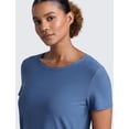 thumbnail image 4 of Remera CRZ YOGA Cloudweight ligera con aberturas laterales azul M, 4 of 5