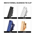 thumbnail image 2 of 4Pcs Fashionable Copper Tie Clips Delicate Necktie Clasps for Business Use, 2 of 8