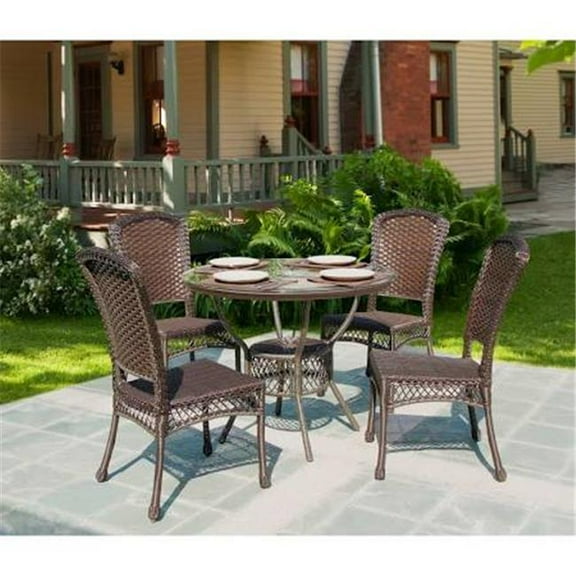 Earth Collection Outdoor Garden Patio Dinning Furniture Set - 3 Piece