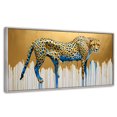 thumbnail image 1 of Cuadro Decorativo Canvas Revolution Majestad Derretida 120x60 Marco Plateado, 1 of 3