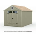 thumbnail image 4 of Handy Home Products Greenbriar 8 ft. x 12 ft. Wood Storage Shed (Floor Included), 4 of 6