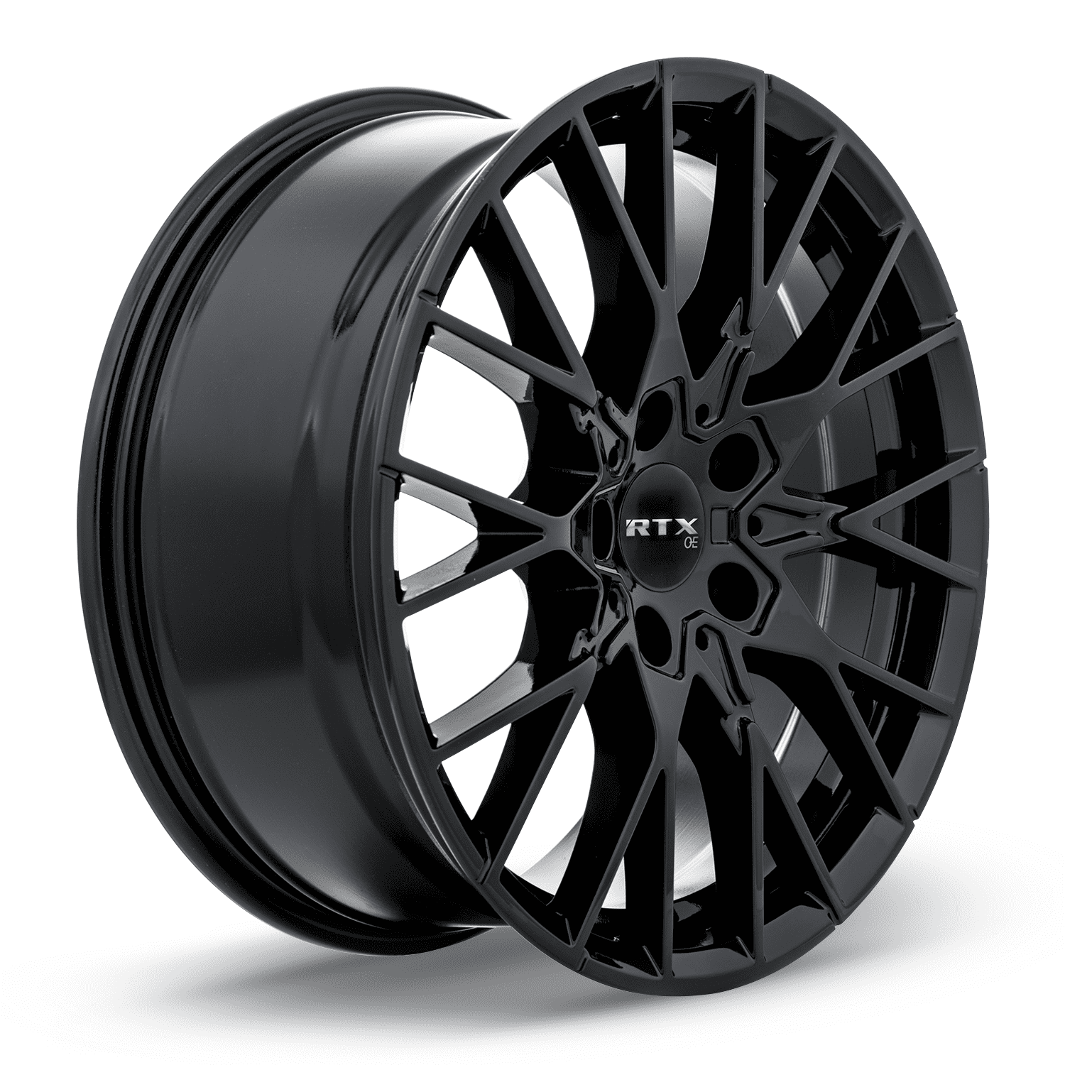 RTX Beyreuth 19X9 5x112 ET40 CB66.6 GLOSS BLACK Wheel