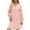 Orange Pink, variant on UVN Dresses for Women Long Sleeve V Neck Dress Fall Casual Midi Dress
