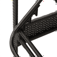 thumbnail image 5 of vidaXL Sun Lounger with Cushion Black 63x200x81 cm Poly Rattan, 5 of 5