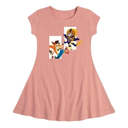 

Crash Bandicoot - Crash Neo Cortex - Toddler And Youth Girls Fit And Flare Dress