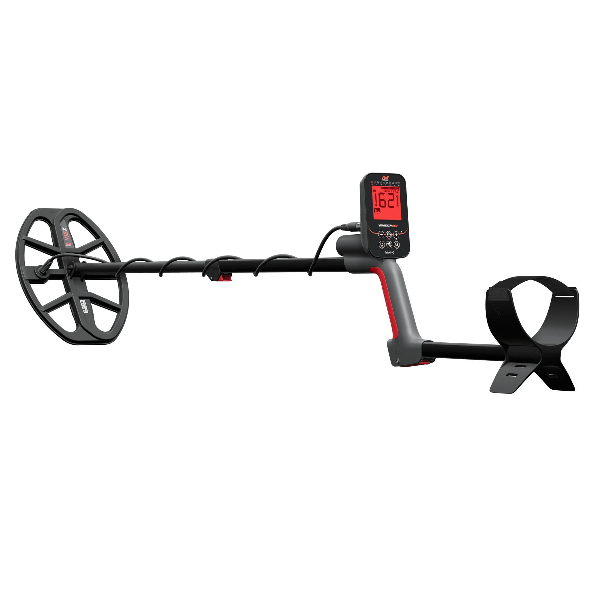 Minelab VANQUISH 560 Pro Pack Waterproof Multi-Frequency Metal Detector with V12x and V8x Coils, PRO-FIND 35 Pinpointer, and Adventure Pack