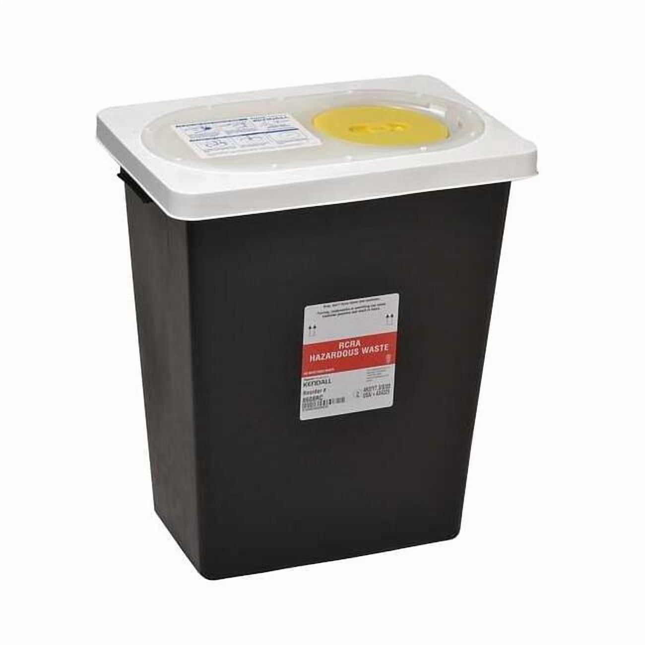 Covidien Hazardous Waste Container,17-3/4 In. H KRCR100608